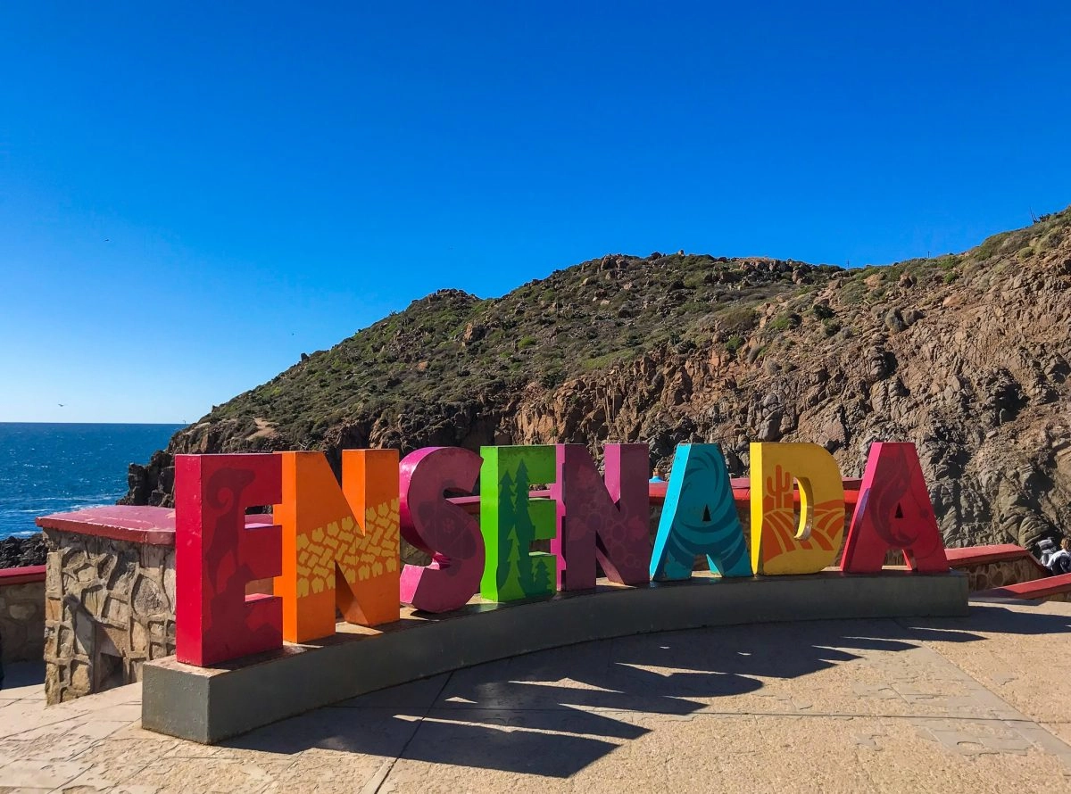 Letrero de Ensenada